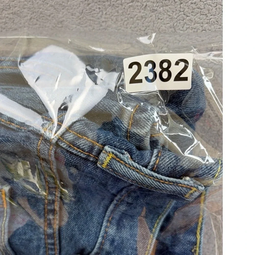 Levi's 505 Jeans‎ Men's 38x30 Blue Denim 5-Pockets Casual Mid-Rise Straight Leg